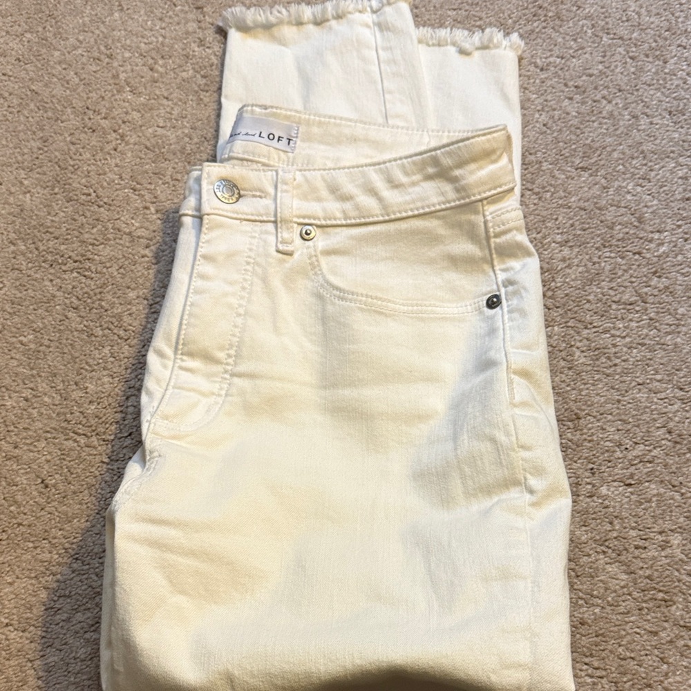 LOFT White Women's Jeans
